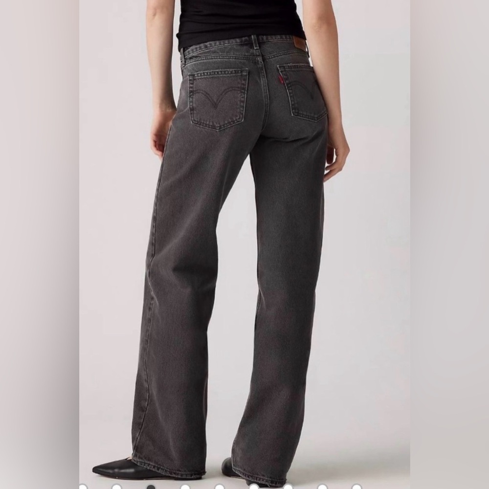 Levi Low Loose Black Women's Jeans